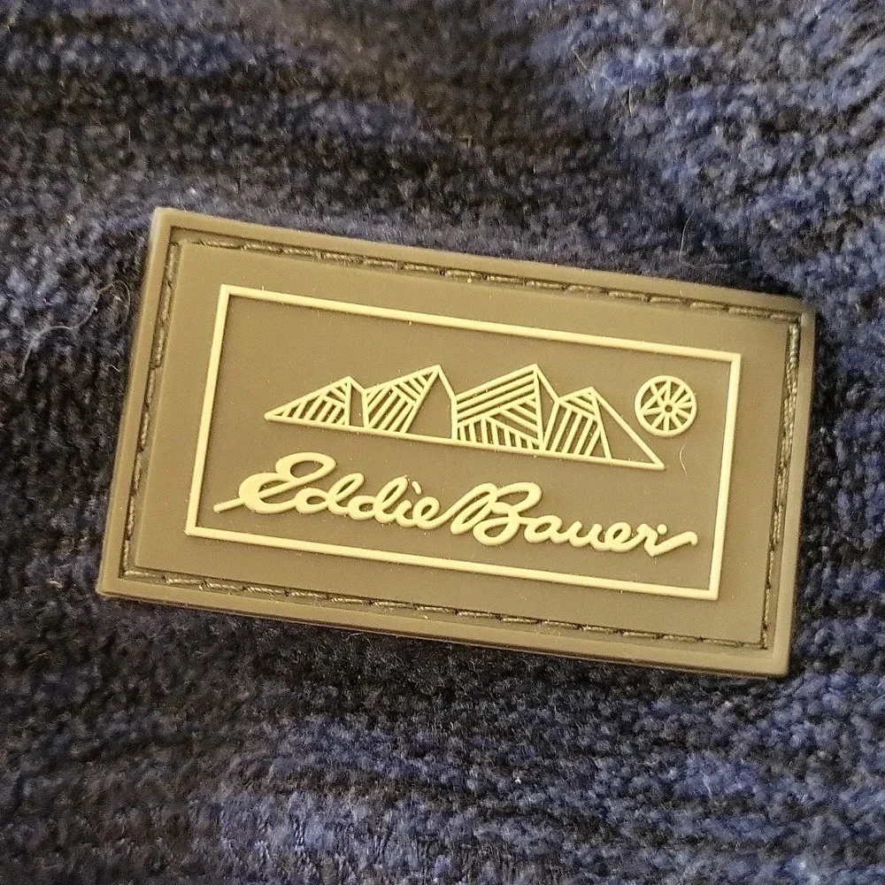 Eddie Bauer Blue Lime green Fleece Jacket 12M